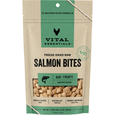 Vital Essentials FD Salmon Bites 2.5 oz