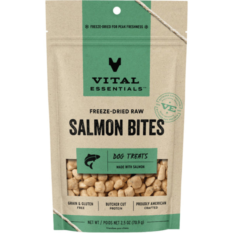 Vital Essentials FD Salmon Bites 2.5 oz