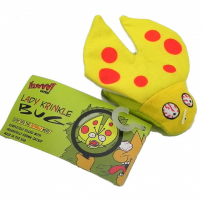 Yeowww! Lady Krinkle Bug Catnip Toy