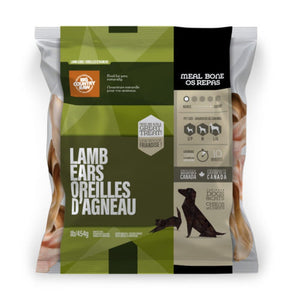 Lamb Ears Raw Frozen 1LB