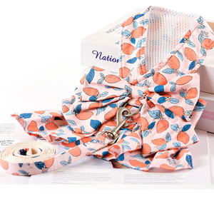 Cocktail Style Dress Harness/Leash Set for Small Dogs or Cats