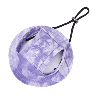 Summer Canvas Sun Hat Purple