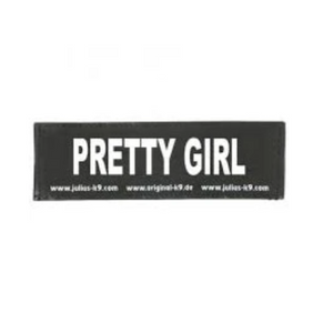 Julius K9  "Pretty Girl"  Large / Small Harness Labels