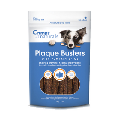 Crumps Natural Dog Plaque Buster with Pumpkin Spice