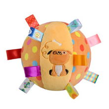 Plush Ball with Grab Tags and Jingle