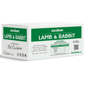 Back2Raw Basic Lamb and Rabbit 12lbs