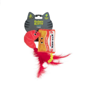 Petmate QK Ramen Catnip 2pk