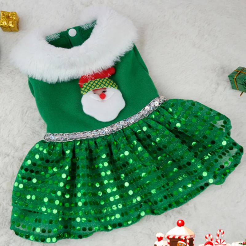 Sequin santa best sale dress