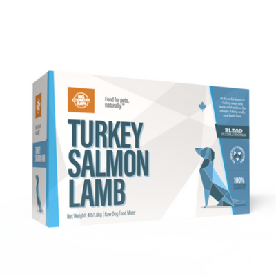 Turkey Salmon Lamb Carton 4LB
