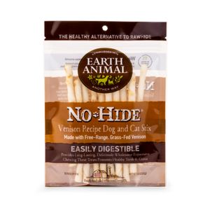 Earth Animal Dog NoHide Venison Stix