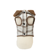 Lined Plaid Vest