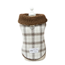 Lined Plaid Vest