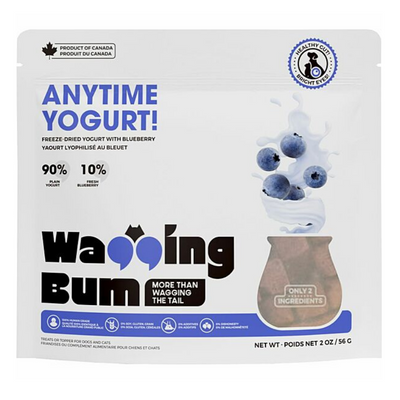 Wagging Bum FD Anytime Yogurt! with Blueberry 2oz