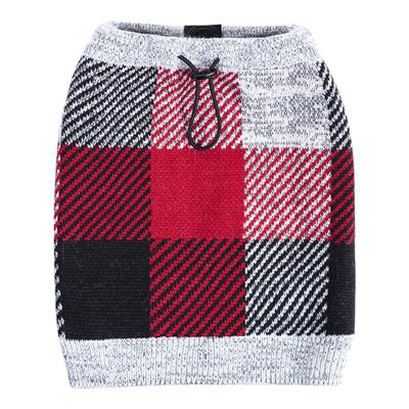 Northern Knit Snood Plaid