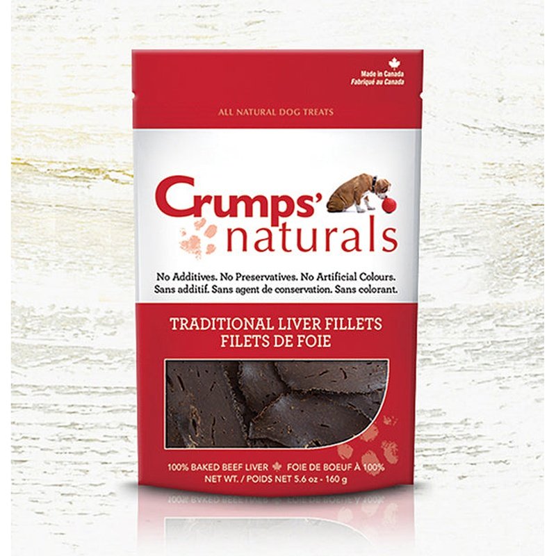 Crumps' Naturals Dog Traditional Liver Fillets