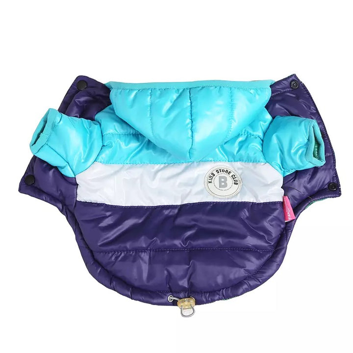 Puffer Parka in 3 Tone Colors