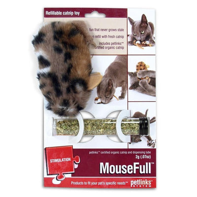 Petlinks Mouse Full Refillable Catnip Cat Toy