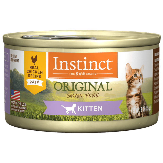 Instinct Cat Original GF Chicken Kitten 24/3oz SCARS