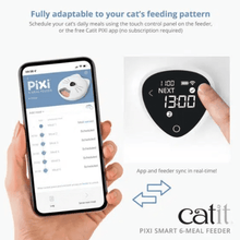 Catit Pixi Smart 6-Meal Feeder