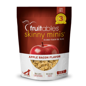 Fruitables Dog Skinny Minis Apple Bacon 141g