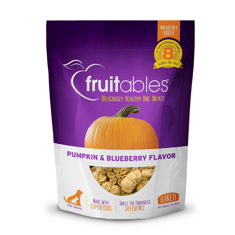 Fruitables Dog Pumpkin & Bluberry Crunchy Treats 198g