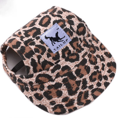 Baseball Hat Canvas Leopard