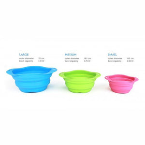 Beco Travel Bowls Collapsible Silicone
