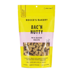 Bocce's Bakery Bac'N Nutty Training Bites 5oz