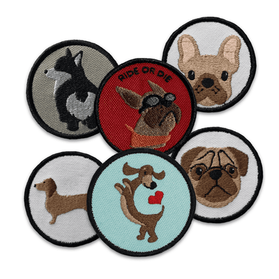 K9 Sport Sack Dog Breed Patches