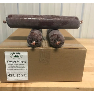 Doggy Moggy Beef Bison Frozen Raw