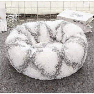 Donut Soft Fuzzy Comfy Bed - multiple sizes & colors