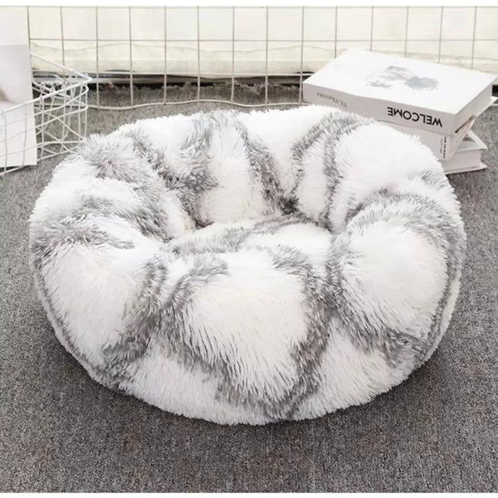Donut Soft Fuzzy Comfy Bed - multiple sizes & colors
