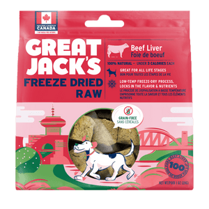 Great Jack's Frz Dr. Raw Beef Liver