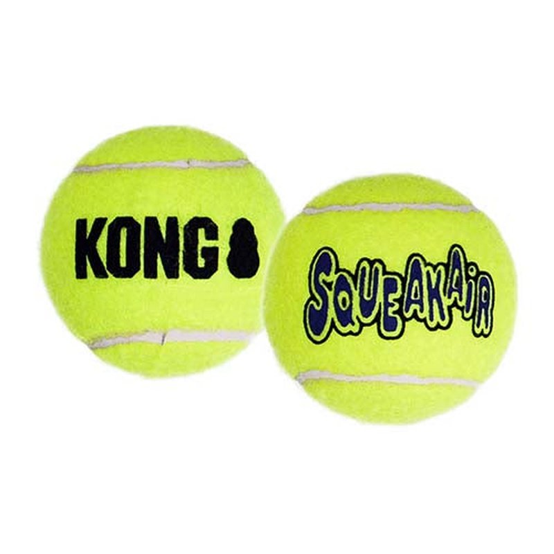 Kong SqueakAir Tennis Balls in XS, S, M, L & Bulk Packs