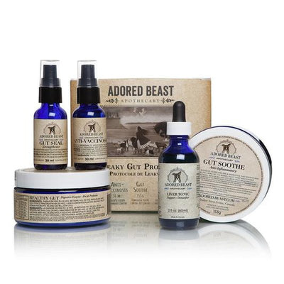 Adored Beast Leaky Gut Protocol 5 Piece Kit