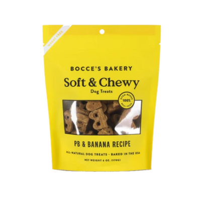 Bocce's Bakery PB & Banana Basic Soft & Chewy 6oz