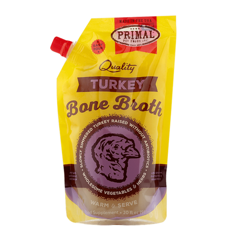 Primal Dog/Cat Bone Broth Turkey 20oz