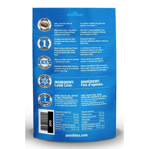Pure Bites Raw Freeze Dried Lamb Treat 82 Gram