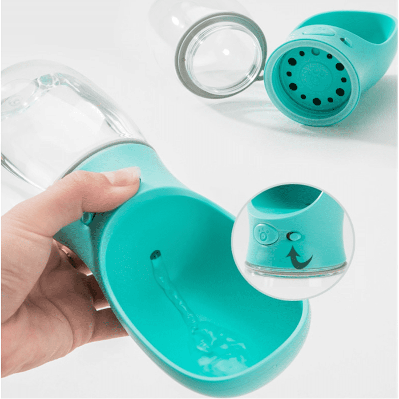 Portable Dog Water Bottle 350mL or 450 mL 550mL Poochie
