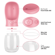 Portable Dog Water Bottle - 350mL or 450 mL 550mL