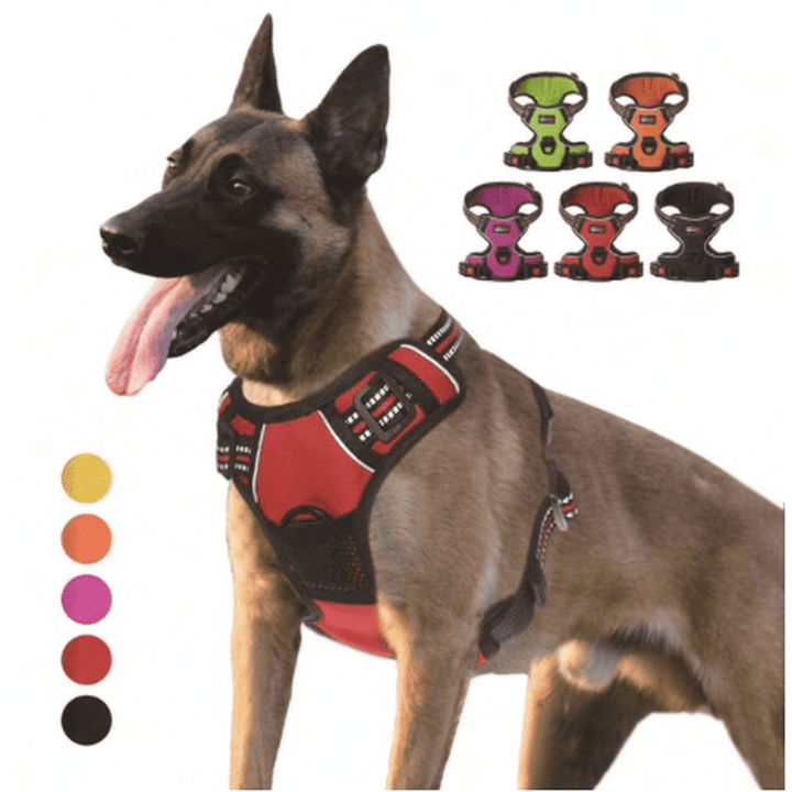Seny Adjustable Reflective No Pull Harness in 4 Colors & S-XL