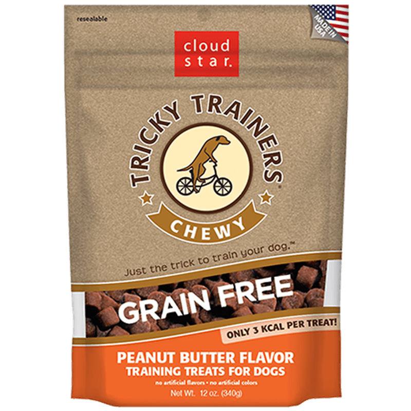 Cloud Star Tricky Trainers Chewy GF Peanut Butter 142g/5oz