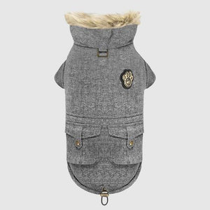 Canada Pooch Alaskan Army Parka Salt & Pepper