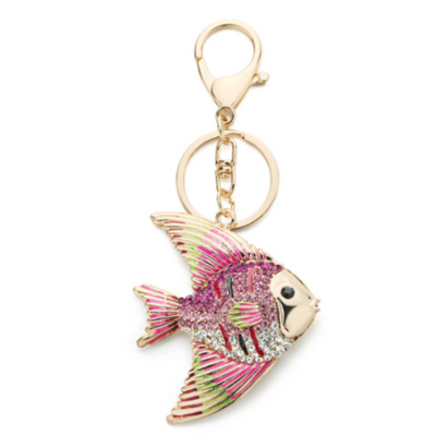 Angel Fish Keychain - 2 colors