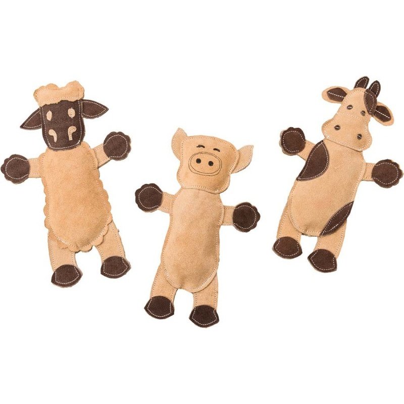 Ethical Dura-Fuse Leather Barnyard Theme Toys 11