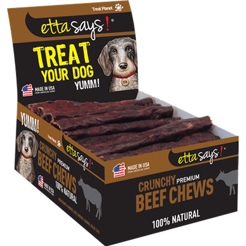 Etta Says Premium Crunchy Chews Beef 4
