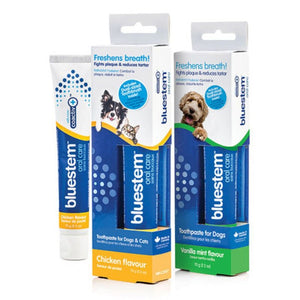 Bluestem Flavoured Toothpaste with Toothbrush for Dogs 70gram Chicken Flavour