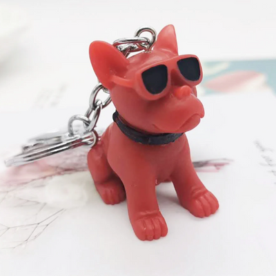 Bulldog Keychain