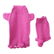 Knit Pom-Pom Outfit - 2 pcs