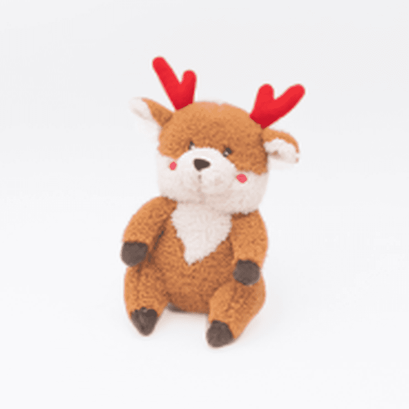 ZippyPaws Holiday Cheeky Chumz Reindeer